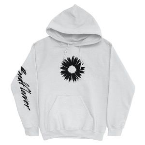 White Badflower hoodie women’s size L